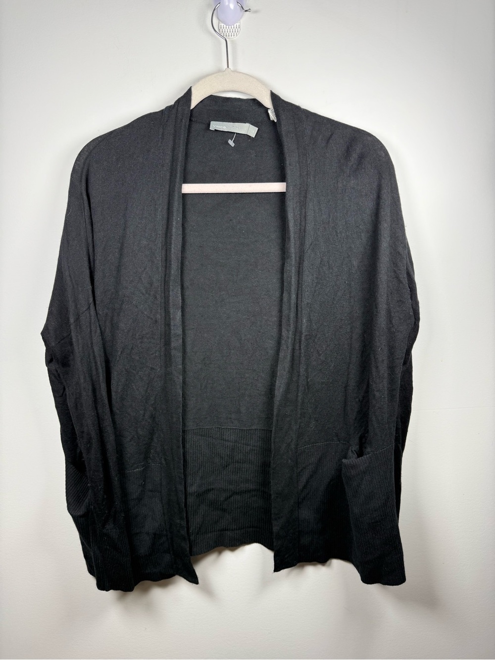 VINCE | Silk/Cashmere Open Front Sweater Size XS AS IS